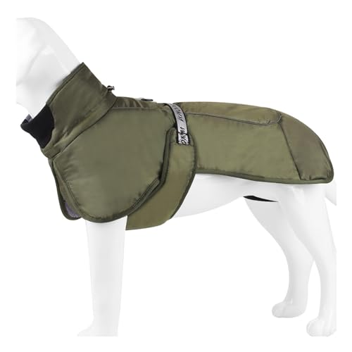Vdaxvme Haustier-Winter-Overall für Hunde, 2 Beine, Welpen, winddicht, mit Leinenhaken, warmer Mantel, dickes Futter, für kleine Hunde Vdaxvme Haustier-Winter-Overall für Hunde, 2 Beine, Welpen, winddicht, mit Leinenhaken, warmer Mantel, dickes Futter, für kleine Hunde von Vdaxvme