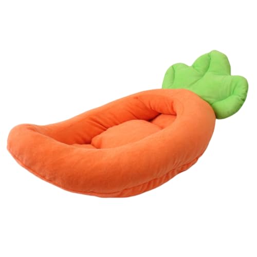 Vdaxvme Hundebett Stilvolles Karottennest Für Kleine Welpen Kätzchen Cartoon Korb Haustierbett Abnehmbares Kissen Für Den Haushalt Vdaxvme Hundebett Stilvolles Karottennest Für Kleine Welpen Kätzchen Cartoon Korb Haustierbett Abnehmbares Kissen Für Den Haushalt von Vdaxvme