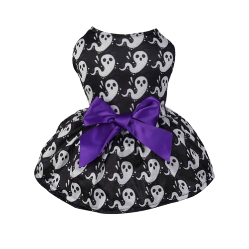 Vdaxvme Hundekostüm Totenkopf Kürbis Haustierkleid Partykleidung mit Schleife Katzen Kleidung Haustier Rock Halloween Hund Foto Outfit Vdaxvme Hundekostüm Totenkopf Kürbis Haustierkleid Partykleidung mit Schleife Katzen Kleidung Haustier Rock Halloween Hund Foto Outfit von Vdaxvme
