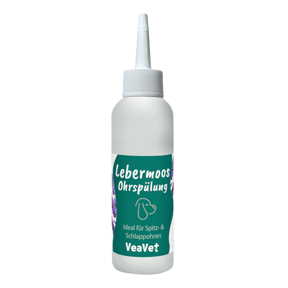 VeaVet Lebermoos Ohrspülung - 100 ml von VeaVet