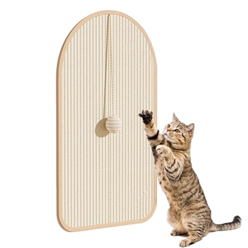 Cat Scratching Mat, Wall Sisal Cat Scratch Mats, 21.65x12.99x0.39 inches Compact Wear Resistant Kitten Scratching Toy for Carpets, Sofas, Floor Use, Sturdy and Protective Cat Scratching Mat, Wall Sisal Cat Scratch Mats, 21.65x12.99x0.39 inches Compact Wear Resistant Kitten Scratching Toy for Carpets, Sofas, Floor Use, Sturdy and Protective von Veasbuu