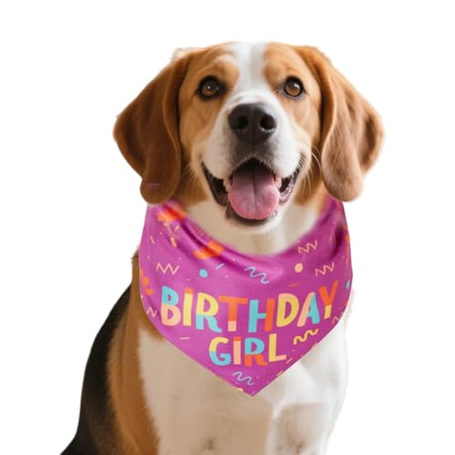 Dog Bandanas, Dog Birthday Boy Bandana Hat Toy, Soft Adjustable Bone Scarf, Cute Pet Supplies for Medium Puppies, Walking Parties Celebrations and Colorful Comfortable Design Dog Bandanas, Dog Birthday Boy Bandana Hat Toy, Soft Adjustable Bone Scarf, Cute Pet Supplies for Medium Puppies, Walking Parties Celebrations and Colorful Comfortable Design von Veasbuu