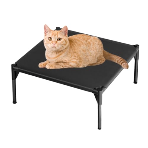Elevated Dog Bed, Waterproof Raised Dog Cot, 19.29x19.29x7.48 inches Heavy Duty Washable Breathable Pet Sleeping Bedding with Metal Frame for Medium and Large Puppies Elevated Dog Bed, Waterproof Raised Dog Cot, 19.29x19.29x7.48 inches Heavy Duty Washable Breathable Pet Sleeping Bedding with Metal Frame for Medium and Large Puppies von Veasbuu