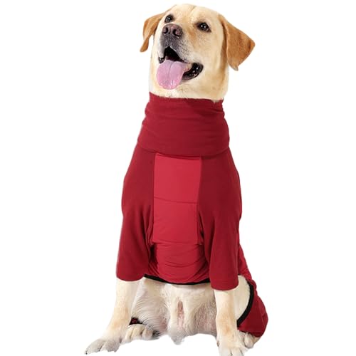 Hund Wintermantel, kaltes Wetter wasserdichtes Haustierjacke, 7,87 x 7,48 x 1,38 Zoll schweres warme Außenkleidung für Wandern, Camping, tägliches Gehen in Schnee und Regen, von Veasbuu