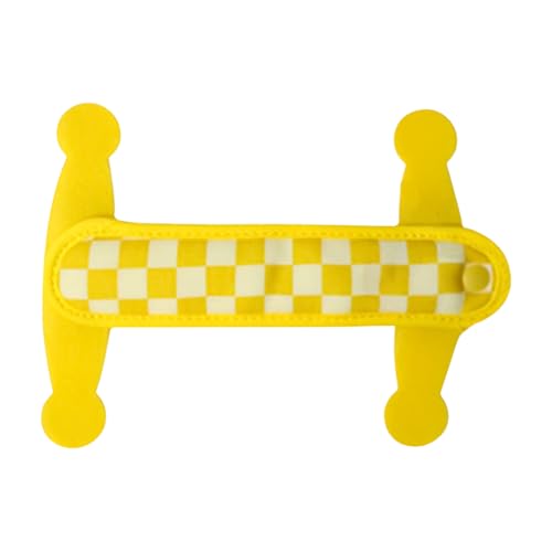 LED-Hundehalsband, wiederaufladbar, leuchtend, reflektierend, verstellbar, kariert, verbesserte Sichtbarkeit für nächtliche Spaziergänge, Camping, sichere Nutzung, 3,5 x 15 cm von Veasbuu