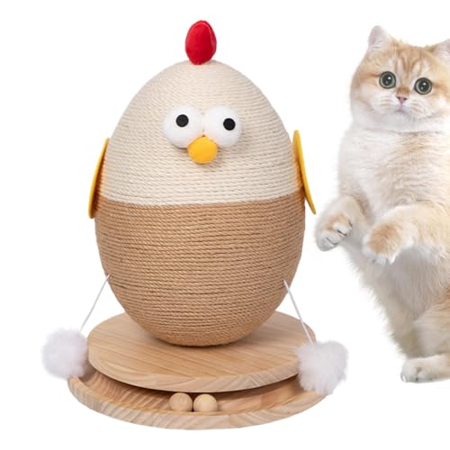 Sisal Cat Scratcher Posts, Rooster Cat Scratching Post, Cat Scratching Toy, Sisal Rope Scratcher, Cat Scratching Post for Kittens, Wooden Base Cat Toy, Medium Cat Scratcher,Cat Furniture Protector Sisal Cat Scratcher Posts, Rooster Cat Scratching Post, Cat Scratching Toy, Sisal Rope Scratcher, Cat Scratching Post for Kittens, Wooden Base Cat Toy, Medium Cat Scratcher,Cat Furniture Protector von Veasbuu