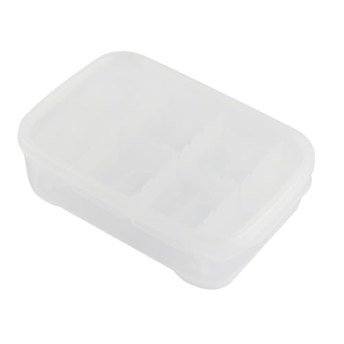 Snake Terrarium, 14 Grid Gecko Hatching Box, 7.09x5.12x1.97 inches Transparent Reptile Habitat, Breeding Container, Ideal for Climbing Pets, Transport, Indoor Use by Men von Veasbuu