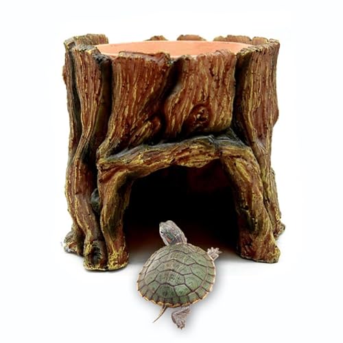 Tree Trunk Habitat | Creative Reptile Hide Cave | Charming Tree Trunk Design for Small Snake Shelters | Ideal Aquarium Accessory with Feeding Tray for Enhanced Underwater Environments Tree Trunk Habitat | Creative Reptile Hide Cave | Charming Tree Trunk Design for Small Snake Shelters | Ideal Aquarium Accessory with Feeding Tray for Enhanced Underwater Environments von Veasbuu