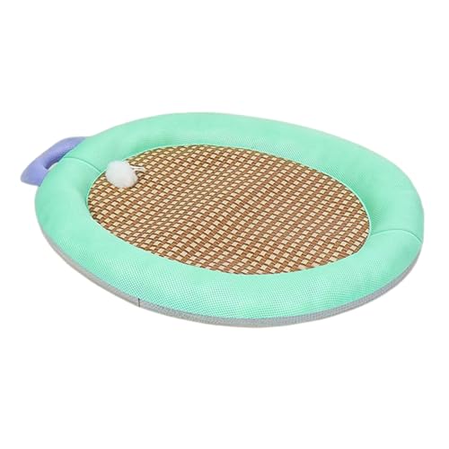 Veasbuu Cooling Mat to Dogs, Portable Chew Proof Pet Cooling Pad with Soft Fabric, Breathable Bed Cats and Puppies, Ideal for Travel, Home, Crates, Indoor Relaxation, Green & Purple Veasbuu Cooling Mat to Dogs, Portable Chew Proof Pet Cooling Pad with Soft Fabric, Breathable Bed Cats and Puppies, Ideal for Travel, Home, Crates, Indoor Relaxation, Green & Purple von Veasbuu