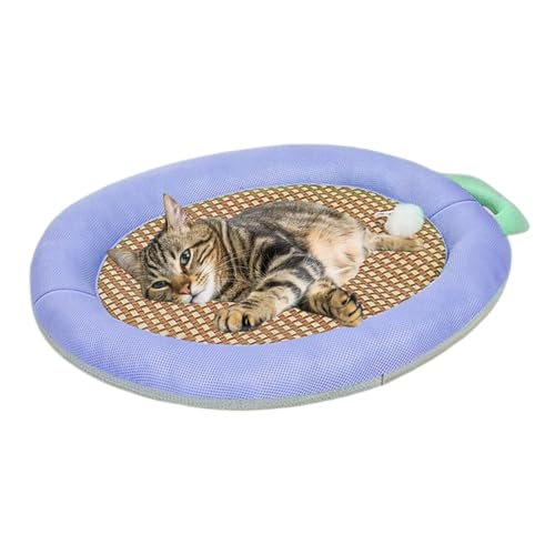 Veasbuu Cooling Mat to Dogs, Portable Chew Proof Pet Cooling Pad with Soft Fabric, Breathable Bed Cats and Puppies, Ideal for Travel, Home, Crates, Indoor Relaxation, Green & Purple Veasbuu Cooling Mat to Dogs, Portable Chew Proof Pet Cooling Pad with Soft Fabric, Breathable Bed Cats and Puppies, Ideal for Travel, Home, Crates, Indoor Relaxation, Green & Purple von Veasbuu