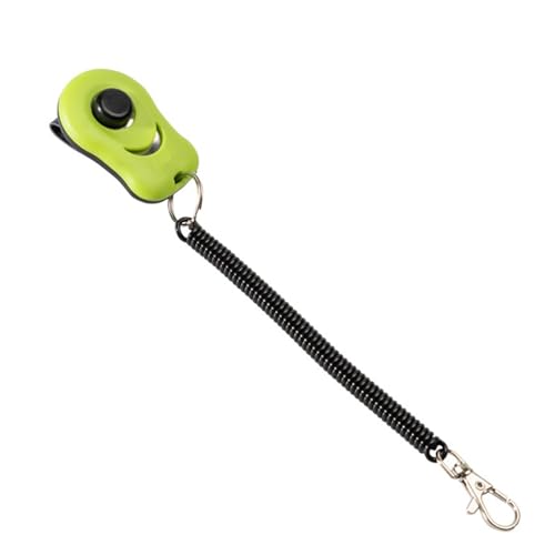 Veasbuu Dog Training Clicker, Obedience Training Tool, Clicker for Puppies & Pets, Positive Behavior Reinforcement, Pet Trainer Device, 2.28x1.5 Inches, ABS+TPR+Rope Veasbuu Dog Training Clicker, Obedience Training Tool, Clicker for Puppies & Pets, Positive Behavior Reinforcement, Pet Trainer Device, 2.28x1.5 Inches, ABS+TPR+Rope von Veasbuu