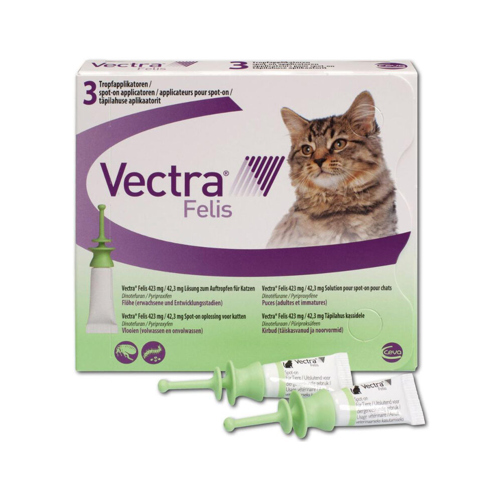Vectra Felis - 0,6 bis 10 kg - 2 x 3 Pipetten Vectra Felis - 0,6 bis 10 kg - 2 x 3 Pipetten von Vectra