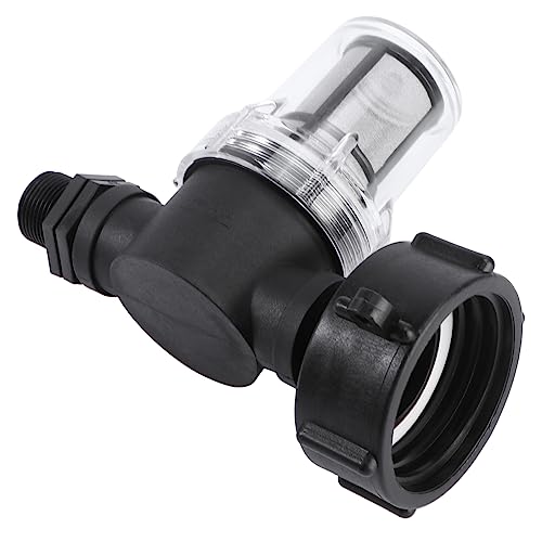 Veemoon & Garten Wasserhahn Profi Ton Barrel Filter Connector Für Gartenschlauch Toxikfrei Kompatibel Mit Außengewinde Garten Zubehör Für Einfache von Veemoon