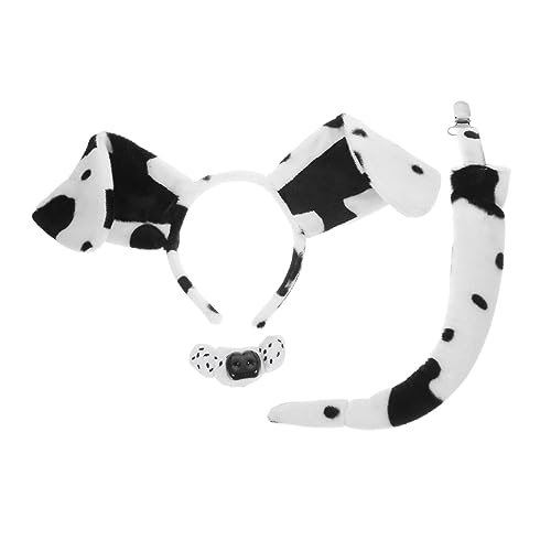 Veemoon 1 Satz Kopfschmuck Schwanzsatz Cosplay-hundeohr-Stirnband Hundestirnband Hundeohren-Stirnband Zum Anziehen Hundeschwanz-Cosplay Stirnband Mit Hundeohren Cosplay-hundekostüm Stoff Veemoon 1 Satz Kopfschmuck Schwanzsatz Cosplay-hundeohr-Stirnband Hundestirnband Hundeohren-Stirnband Zum Anziehen Hundeschwanz-Cosplay Stirnband Mit Hundeohren Cosplay-hundekostüm Stoff von Veemoon