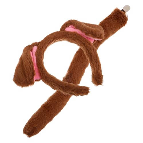 Veemoon 1satz Plüsch Hund Ohren Stirnband Und Für Ostern Süße Tierische Kostüm-Accessoires Für Mädchen Und Und Für Verschiedene Kopfgrößen von Veemoon