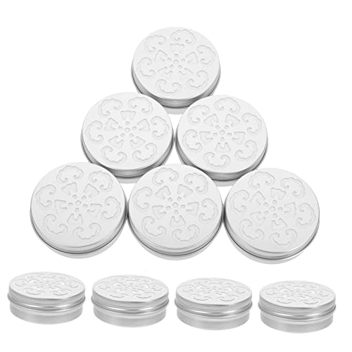 Veemoon 10 Stück Aluminium Aroma Diffuser Box mit Luftlöchern Leichter und Langlebiger Ätherischer Öl Diffusor für Zuhause und Auto Kompakte Luftreinigung und Dekorative Duftspender von Veemoon