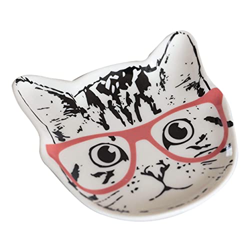 Veemoon 1Stück Kreative Katzenform Keramikschale Dekorativer Schmuckhalter Snackplatte für Haustiere Langlebig für Katzenfutter oder Schmuckablage Veemoon 1Stück Kreative Katzenform Keramikschale Dekorativer Schmuckhalter Snackplatte für Haustiere Langlebig für Katzenfutter oder Schmuckablage von Veemoon