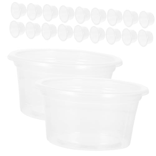 Veemoon 20er Set Futterbecher Für Reptilien – Hochwertige Kunststoff Futternäpfe Für Geckos Und Andere Reptilien - Ideal Für Futter Und Wasser - Langlebig Und Leicht Zu Reinigen Veemoon 20er Set Futterbecher Für Reptilien – Hochwertige Kunststoff Futternäpfe Für Geckos Und Andere Reptilien - Ideal Für Futter Und Wasser - Langlebig Und Leicht Zu Reinigen von Veemoon