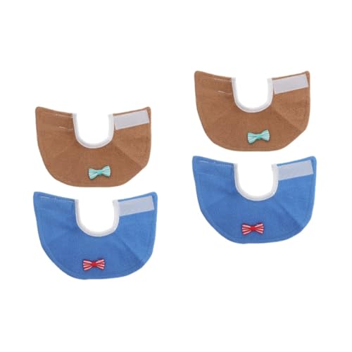 Veemoon 4 Stück Verstellbare Für Welpen Und Kleine Haustiere - Schützende Papageienmäntel Aus Filz - Ideal Für Sittiche Und Andere Vögel Sicher Und Komfortabel von Veemoon
