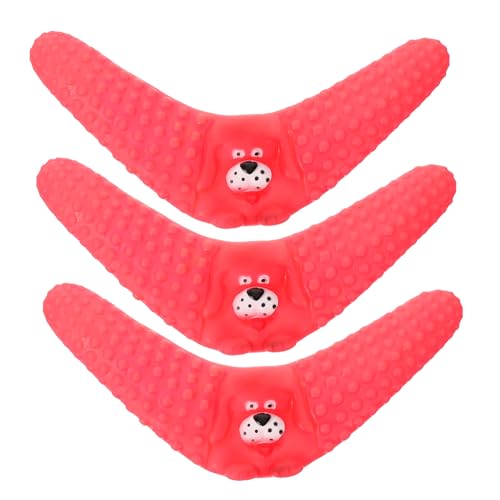 Veemoon Bumerang Hundespielzeug - 3 Stücke Kauspielzeug in Bunten Farben Für Hunde - Ideal Zum Kauen Und Zur Zahnpflege Perfekt Für Drinnen Und Draußen Veemoon Bumerang Hundespielzeug - 3 Stücke Kauspielzeug in Bunten Farben Für Hunde - Ideal Zum Kauen Und Zur Zahnpflege Perfekt Für Drinnen Und Draußen von Veemoon