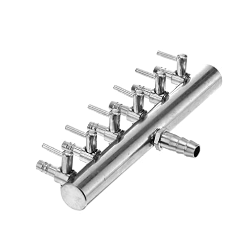 Veemoon Edelstahl Luftstromregelventil Für Aquarium - 4/6/8/10 Wege Luftverteiler Mit Präziser Steuerung Für Optimale Sauerstoffversorgung - 4mm Anschlussgröße Veemoon Edelstahl Luftstromregelventil Für Aquarium - 4/6/8/10 Wege Luftverteiler Mit Präziser Steuerung Für Optimale Sauerstoffversorgung - 4mm Anschlussgröße von Veemoon