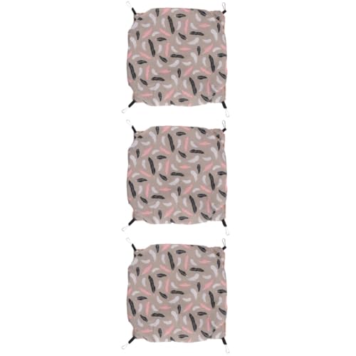 Veemoon Hängematte Für Kleintiere - 34x34 cm Hamsterbett Aus Weichem Material - Ideal Für Chinchillas Frettchen Und Eichhörnchen Gemütliches Haustierzubehör Für Entspannte Stunden von Veemoon