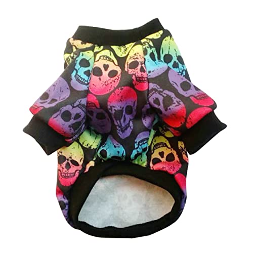 Veemoon Halloween Hundepullover 1 Stück - Atmungsaktives - Leicht Auszuziehendes Design Mit Lustigem Skelett Ideal Für Haustierpartys Und Halloween Feiern Hält Zuhause Sauber Veemoon Halloween Hundepullover 1 Stück - Atmungsaktives - Leicht Auszuziehendes Design Mit Lustigem Skelett Ideal Für Haustierpartys Und Halloween Feiern Hält Zuhause Sauber von Veemoon