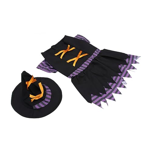 Veemoon Halloween Kostüm Für Hunde Mit Hexenhut – Polyester Hundekleidung Für Kleine Und Große Hunde - Ideal Für Partys Und Feiern - Auch Für Katzen Geeignet Größe XL Veemoon Halloween Kostüm Für Hunde Mit Hexenhut – Polyester Hundekleidung Für Kleine Und Große Hunde - Ideal Für Partys Und Feiern - Auch Für Katzen Geeignet Größe XL von Veemoon