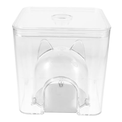 Veemoon Hamster Kühlhaus Mini Coolnest 14x14x14 cm – Ideales Sommerversteck Für Zwerg- Und Syrerhamster - Aus Hochwertigem Kunststoff Perfekt Zur Kühlung Und Als Sandbadbehälter Für Kleine Veemoon Hamster Kühlhaus Mini Coolnest 14x14x14 cm – Ideales Sommerversteck Für Zwerg- Und Syrerhamster - Aus Hochwertigem Kunststoff Perfekt Zur Kühlung Und Als Sandbadbehälter Für Kleine von Veemoon