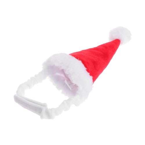 Veemoon Hamster Weihnachtsmütze Aus Plüsch – Verstellbarer Santa Hut Mit Gummiband Für Kleintiere Wie Hamster - Meerschweinchen - Kaninchen Und Igel – Festliches Kostüm Für Tierische Veemoon Hamster Weihnachtsmütze Aus Plüsch – Verstellbarer Santa Hut Mit Gummiband Für Kleintiere Wie Hamster - Meerschweinchen - Kaninchen Und Igel – Festliches Kostüm Für Tierische von Veemoon