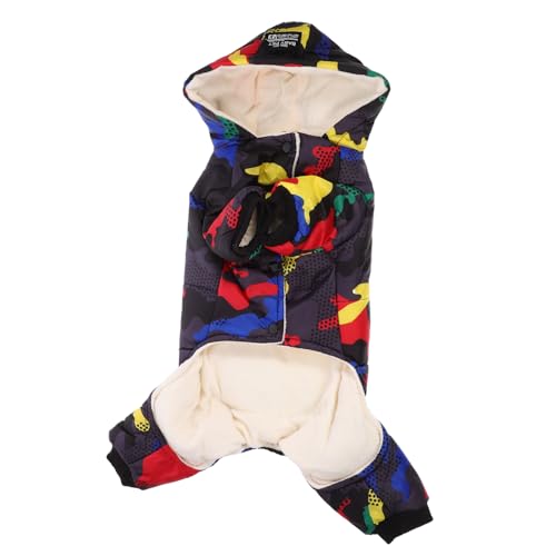 Veemoon Hundemantel Winter Für Kleine Und Mittelgroße Hunde - Leichter Daunenanzug Mit Kapuze - Ideal Für Kaltes Wetter Schützender Schneeanzug XL Für Welpen Und Hunde Veemoon Hundemantel Winter Für Kleine Und Mittelgroße Hunde - Leichter Daunenanzug Mit Kapuze - Ideal Für Kaltes Wetter Schützender Schneeanzug XL Für Welpen Und Hunde von Veemoon