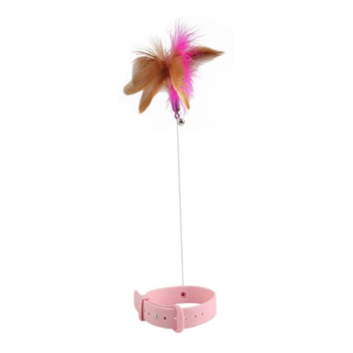 Veemoon Interaktives Katzenspielzeug Mit Halsband Und Federn - Verstellbarer Katzenhalsband Mit Für Spannende Spielstunden - Ideal Für Hauskatzen 1 Stück Rosa Veemoon Interaktives Katzenspielzeug Mit Halsband Und Federn - Verstellbarer Katzenhalsband Mit Für Spannende Spielstunden - Ideal Für Hauskatzen 1 Stück Rosa von Veemoon