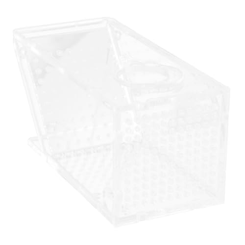 Veemoon Klarer Aquarienbehälter Für Krabben Und Garnelen – 4L Zuchtbox Aus Robustem Acryl - Ideal Für Fischzucht Und Aufbewahrung - Perfekt Für Ihre Aquarienlandschaft von Veemoon