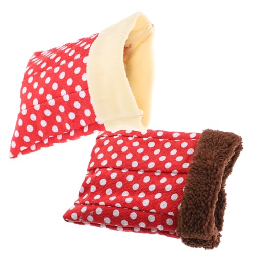 Veemoon Kuschelsack Kleintierbett Fleece-hamsterkäfig Meerschweinchenbettwäsche Hausbett Warmes Haustiernest Veemoon Kuschelsack Kleintierbett Fleece-hamsterkäfig Meerschweinchenbettwäsche Hausbett Warmes Haustiernest von Veemoon