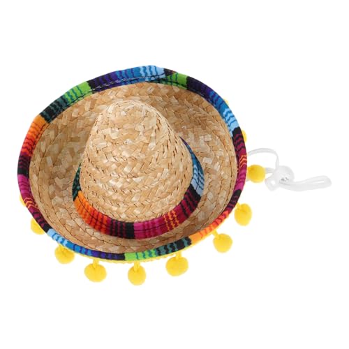 Veemoon Mini Mexikanischer Sombrero Hut Für Haustiere Und Frauen Lustiges Accessoire Für Fiesta Und Geburtstagsfeiern Handgefertigt Mit Bunten Farben Und Angenehmem Sitz Veemoon Mini Mexikanischer Sombrero Hut Für Haustiere Und Frauen Lustiges Accessoire Für Fiesta Und Geburtstagsfeiern Handgefertigt Mit Bunten Farben Und Angenehmem Sitz von Veemoon