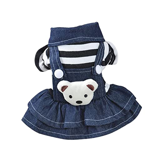Veemoon Niedliches Hundekleid Für Kleine Hunde - Stylischer Denim Rock Für Mädchen Hunde - Perfekt Für Haustiere Und Welpen Bequemes Und Modisches Outfit Für Jeden Anlass Veemoon Niedliches Hundekleid Für Kleine Hunde - Stylischer Denim Rock Für Mädchen Hunde - Perfekt Für Haustiere Und Welpen Bequemes Und Modisches Outfit Für Jeden Anlass von Veemoon