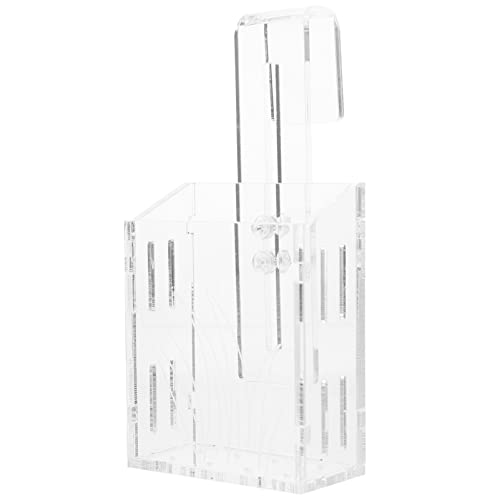Veemoon Aquarium Pflanzenhalter Mit Transparentem Design Hängender Wasserpflanzen Topf Für Aquarien-Dekoration Für Aquatische Pflanzen Wie Wasserfikus Und Dunkelgrüne Pflanzen von Veemoon