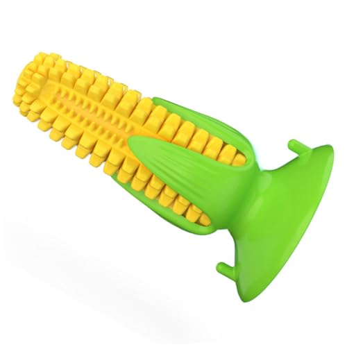 Veemoon Unzerstörbares Hundespielzeug Aus Naturkautschuk - Interaktive Zahnbürste Für Aggressive Kauer - Quietschendes Mais Design Mit Saugnapf Zur Zahnpflege Und Spielspaß Für Veemoon Unzerstörbares Hundespielzeug Aus Naturkautschuk - Interaktive Zahnbürste Für Aggressive Kauer - Quietschendes Mais Design Mit Saugnapf Zur Zahnpflege Und Spielspaß Für von Veemoon
