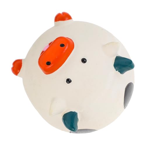 Veemoon Weiches Gummi-Hunde-Quietschspielzeug in Ochsenform – Ideal Für Kleine Und Mittelgroße Hunde Perfekt Zum Kauen Und Apportieren Fördert Spiel Und Spaß Im Alltag Veemoon Weiches Gummi-Hunde-Quietschspielzeug in Ochsenform – Ideal Für Kleine Und Mittelgroße Hunde Perfekt Zum Kauen Und Apportieren Fördert Spiel Und Spaß Im Alltag von Veemoon