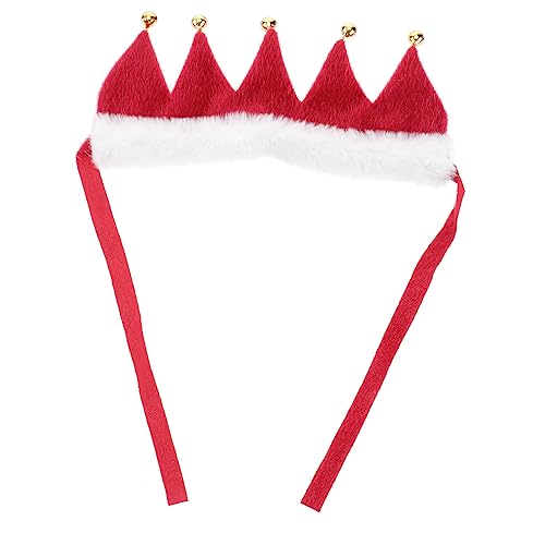 Veemoon Weihnachten Hundehalsband Mit Glocke - Verstellbares Plüschhalsband Für Hunde Und Katzen - Festliches Kostümzubehör Mit Niedlicher Fliege Für Kleine Haustiere Ideal Für Die von Veemoon