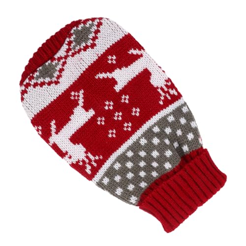 Veemoon Weihnachtlicher Hundepullover Mit Rollkragen – Gestrickte - Warme Winterkleidung Für Kleine - Mittelgroße Und Große Hunde Mit Praktischem Loch Für Die Leine Ideal Für Festliche Veemoon Weihnachtlicher Hundepullover Mit Rollkragen – Gestrickte - Warme Winterkleidung Für Kleine - Mittelgroße Und Große Hunde Mit Praktischem Loch Für Die Leine Ideal Für Festliche von Veemoon