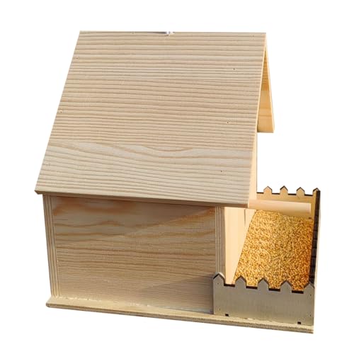 Holzvogelhäuser Für Draußen | Nistkasten Für Vögel - Natürlich Belüfteter Schlafplatz Mit Sitzstange & Warmem Schutz Für Nymphensittich Kolibri Garten Obstplantage Weinberg Terrasse Holzvogelhäuser Für Draußen | Nistkasten Für Vögel - Natürlich Belüfteter Schlafplatz Mit Sitzstange & Warmem Schutz Für Nymphensittich Kolibri Garten Obstplantage Weinberg Terrasse von Veeteah