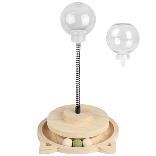 Vefhby 2 in 1 Katzenspielzeug Selbstbeschäftigung Katzen Zubehör mit Futterspielzeug Ball Interaktives Katzenspielzeug Intelligenz Aus Holz Vefhby 2 in 1 Katzenspielzeug Selbstbeschäftigung Katzen Zubehör mit Futterspielzeug Ball Interaktives Katzenspielzeug Intelligenz Aus Holz von Vefhby
