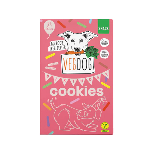 Vegdog Birthday Cookies - 400 g Vegdog Birthday Cookies - 400 g von Vegdog