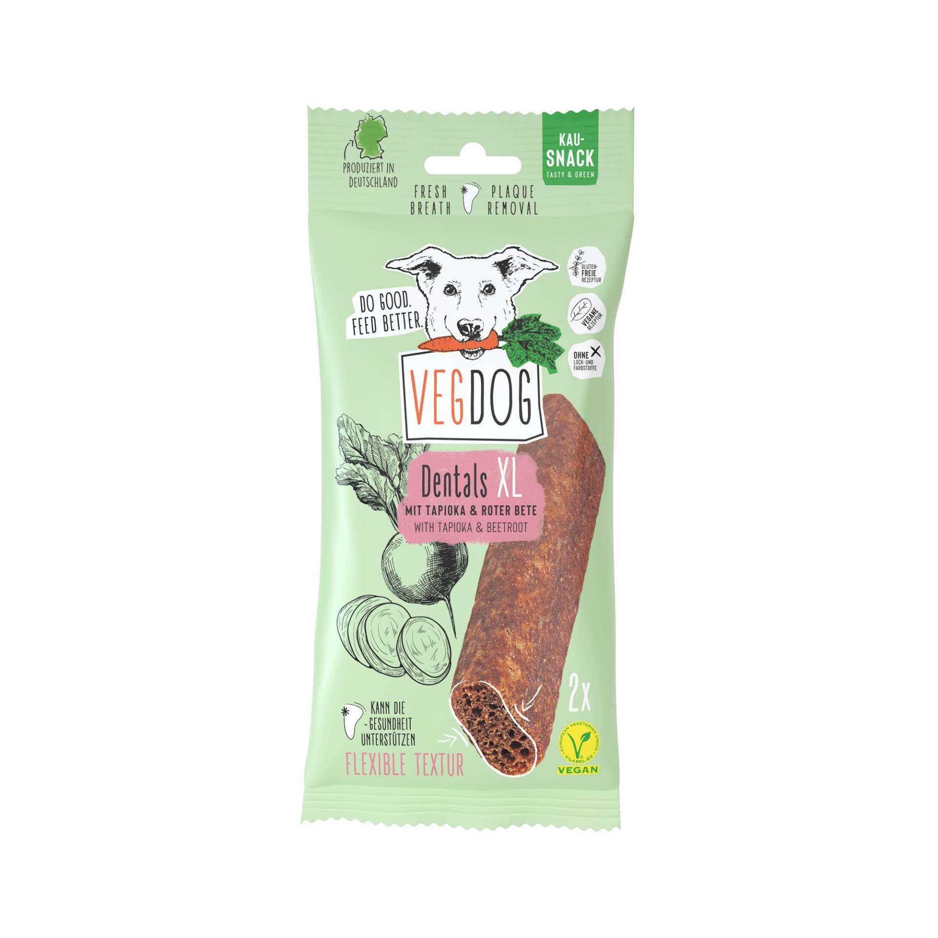 Vegdog Dentals XL - 100 g Vegdog Dentals XL - 100 g von Vegdog