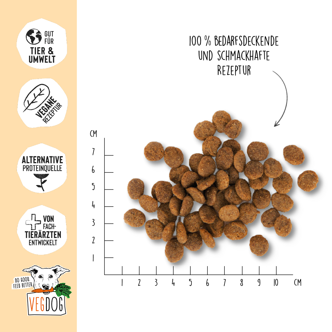 Vegdog Farmer's Crunch - 1 kg Vegdog Farmer's Crunch - 1 kg von Vegdog