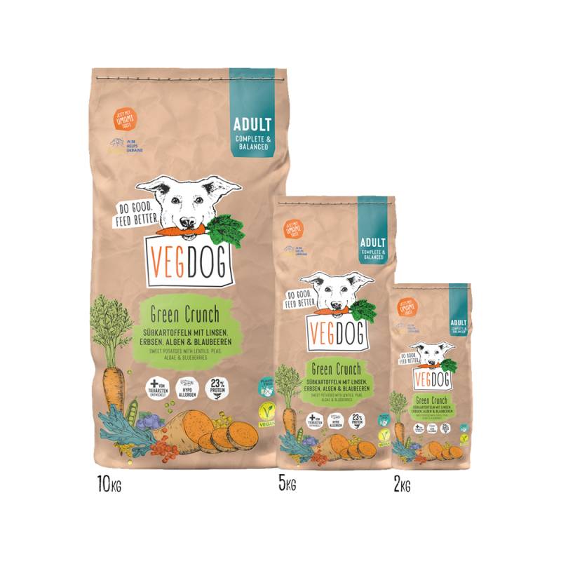 Vegdog Green Crunch - 5 kg von Vegdog