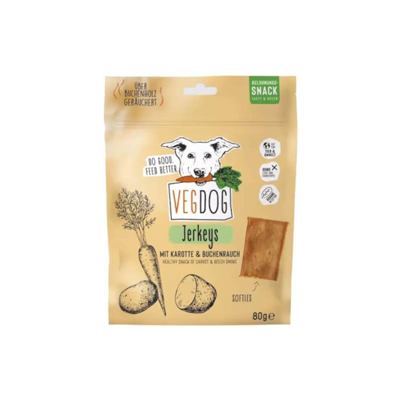 Vegdog Jerkeys - 80 g Vegdog Jerkeys - 80 g von Vegdog