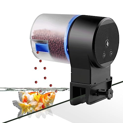 Automatischer Fischfutterspender, Auto Fischfutterspender für Aquarium, Auto Fischfutterspender, Aquarium Tank Fischfutterspender für Aquarium und Urlaub, Spender-Futterspender Automatischer Fischfutterspender, Auto Fischfutterspender für Aquarium, Auto Fischfutterspender, Aquarium Tank Fischfutterspender für Aquarium und Urlaub, Spender-Futterspender von Vegena