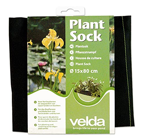 Velda 127595 Pflanzkorb für Teichpflanzen, 15 x 80 cm, Plant Sock von velda